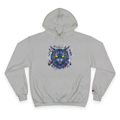 Mad Cat Men and Women Champion Hoodie style 4