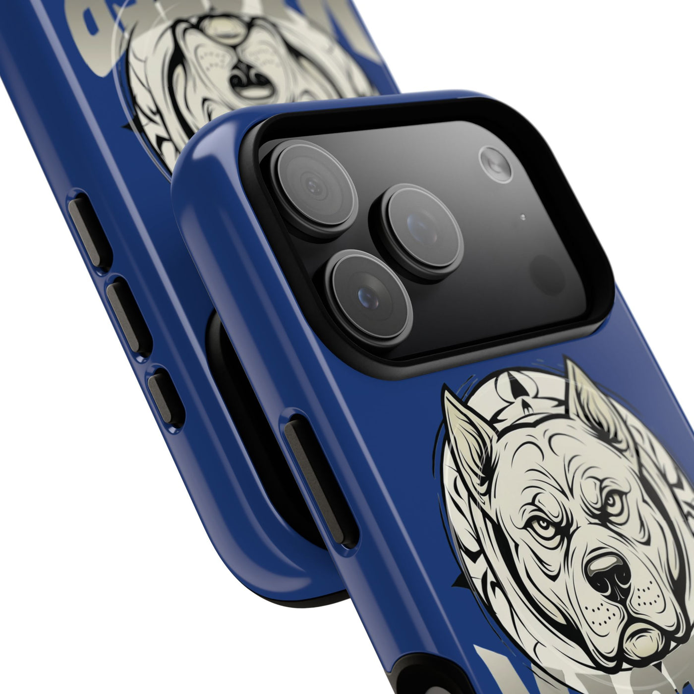 Master Dog Blue Tough Magnetic iPhone 17 / 17 Air / Pro / Pro Max Protective Case support MagSafe