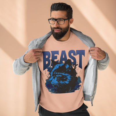 "Beast" Cat Lover style 1 Unisex Crewneck Sweatshirt