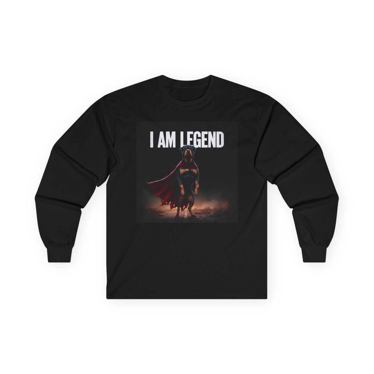 I Am Legend Dog Graphic Unisex Ultra Cotton Long Sleeve