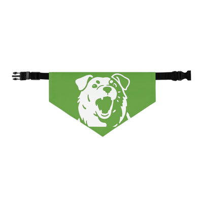 Green Dog Bandana Collar – Dog Accessory, Great for Playtime, Pet Parties, Dog Walks, Halloween Costumes, and Summer Fun