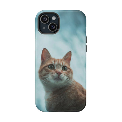 Cute Cat Magnetic Phone Case style 1 - Durable Pet Lover Gift, Impact-Resistant, Cat-Themed Accessories, Unique Pet Gifts, Birthday Gifts