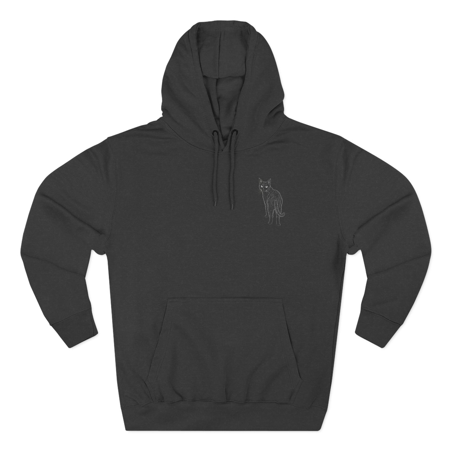Cat-Inspired Cozy Comfort Unisex Fleece Hoodie style 2