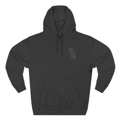 Cat-Inspired style 2 Fleece Hoodie for Cozy Comfort
