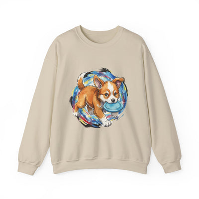 Watercolor painting style 7 Men & Women Cute Cat Pile Crewneck Sweatshirt