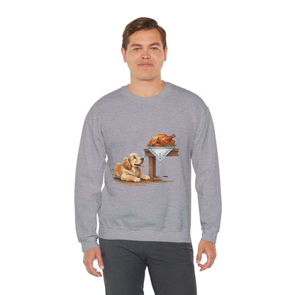 Watercolor Dog painting Unisex Crewneck Sweatshirt style 2