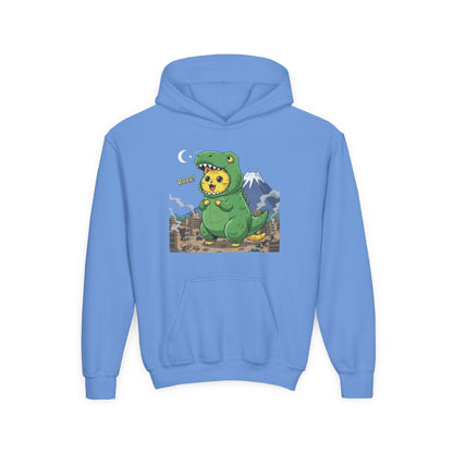 Cat cosplay Godzilla Unisex Kids Hoodie style 1