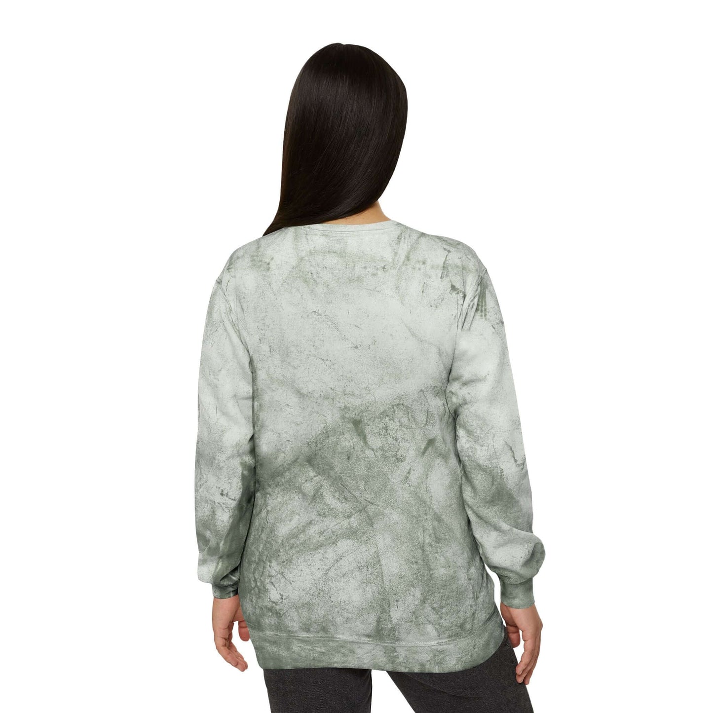 Let Me Go Cat Cozy Crewneck Sweatshirt Tie-Dye style 4