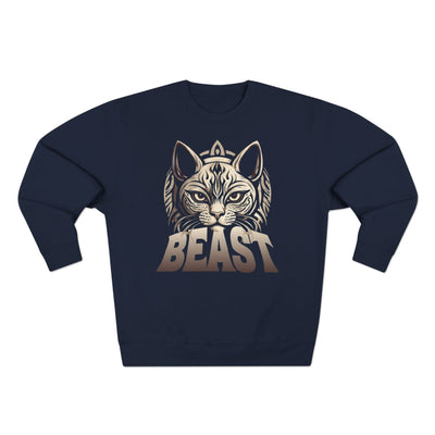 "Beast" Cat Lover style 3 Unisex Crewneck Sweatshirt