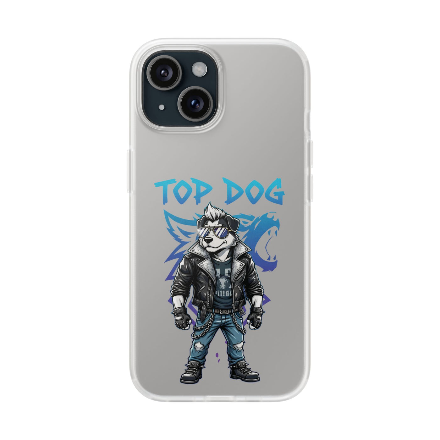 Top Dog Anime style Flexi Case for Dog Lovers