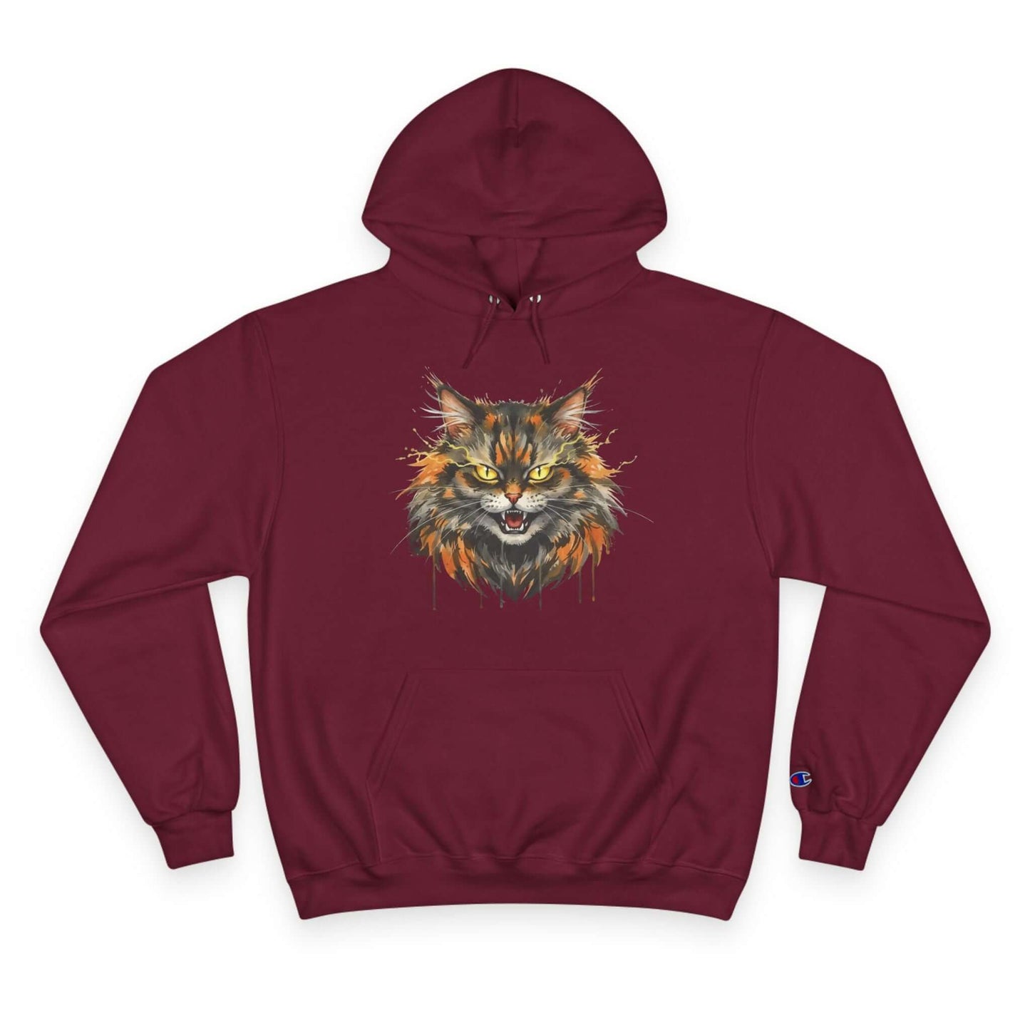 Mad Cat Men and Women Champion Hoodie style 1