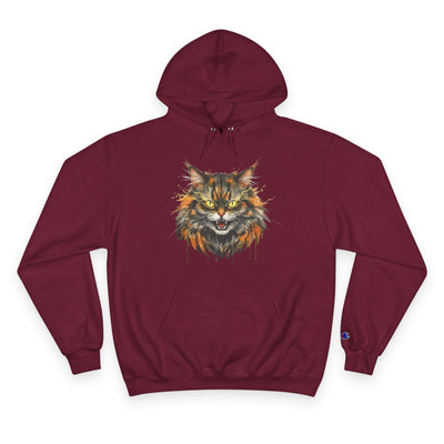 Mad Cat style 1 Men and Women Champion Hoodie
