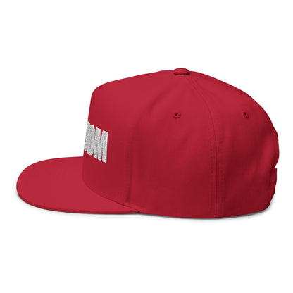 Stylish Embroidered Dog Mom Flat Bill Cap style 5