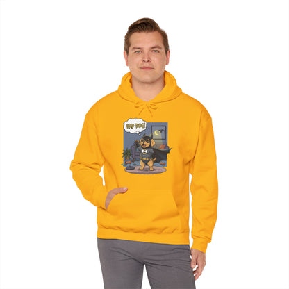 Dog cosplay Batman Funny Design Unisex Hoodie style 1