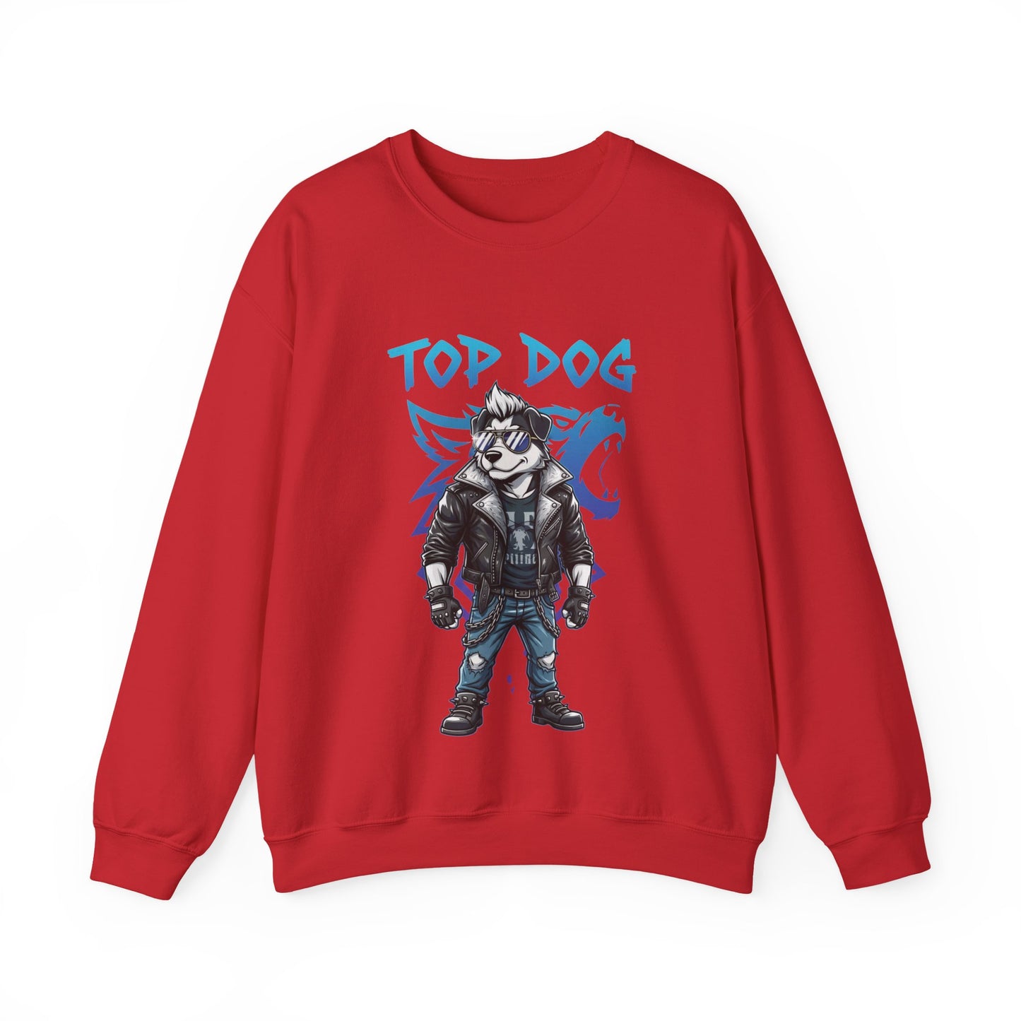 Cool Dog Unisex Heavy Blend Crewneck Sweatshirt style 1