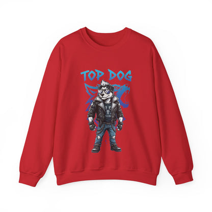 Cool Dog Unisex Heavy Blend Crewneck Sweatshirt style 1