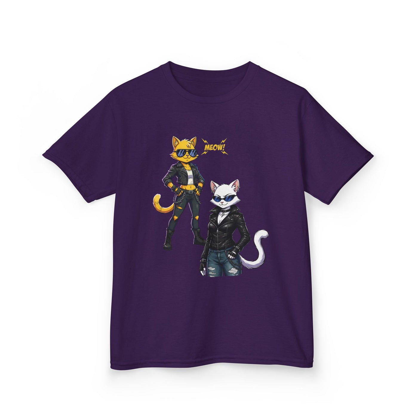 Cool Cat Girls Unisex Kids Heavy Cotton™ Tee