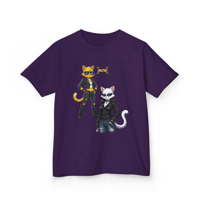 Cool Cat Girls Unisex Kids Heavy Cotton™ Tee