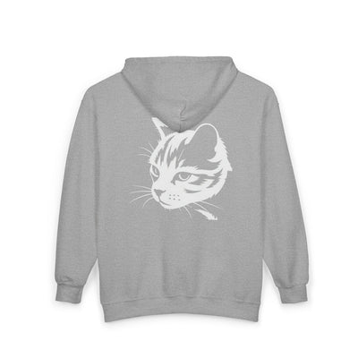Cat Lover style 1 Unisex Full Zip Hoodie - Cozy, Customizable Sweatshirt Perfect for Gifting, Casual Wear, Fall/Winter Essentials, Lounge