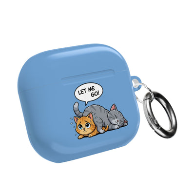 “Let Me Go!” style 3 Cute Cats AirPods Gen 4 Case