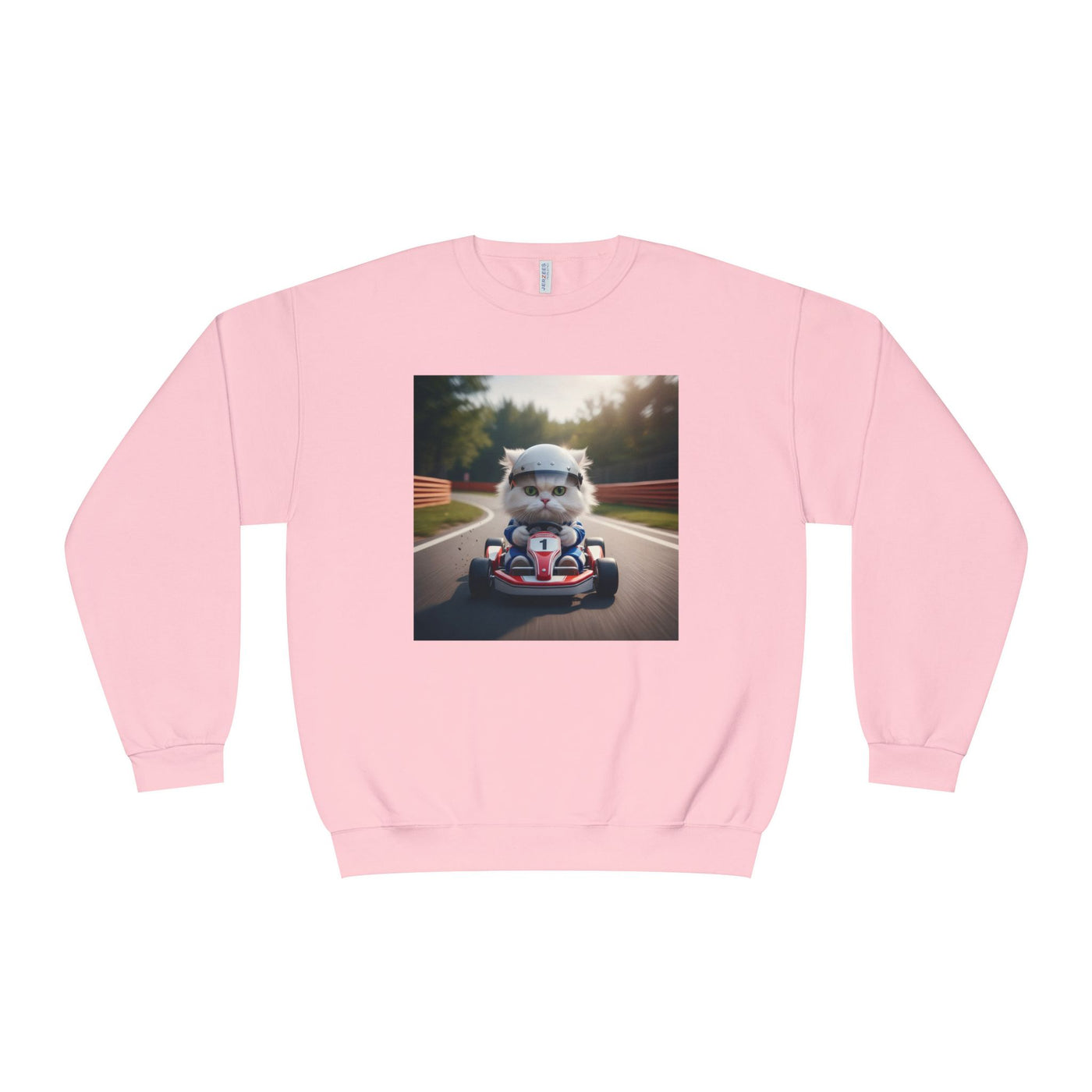 Go Kart Cat style 1 Unisex NuBlend® Crewneck Sweatshirt
