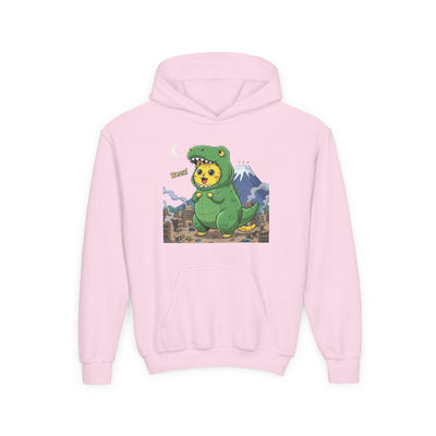 Cat cosplay Godzilla style 1 Unisex Kids Hoodie - Fun & Cozy Heavy Blend Sweatshirt with Cute Design