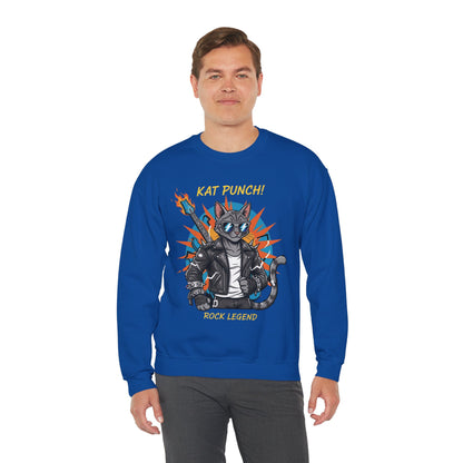 Cool Cat Unisex Heavy Blend Crewneck Sweatshirt style 1