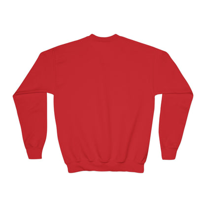Cool Cat - Cozy Unisex Youth Crewneck Sweatshirt style 2
