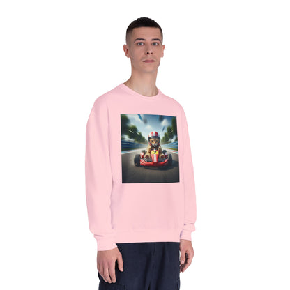 Go Kart Cat Unisex NuBlend Crewneck Sweatshirt style 3