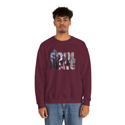 Dog My Soulmate Unisex Crewneck Sweatshirt