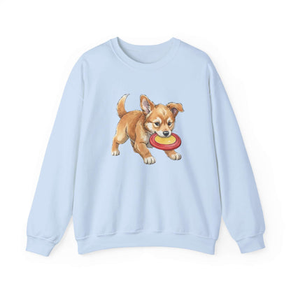 Watercolor Dog painting Unisex Crewneck Sweatshirt style 5