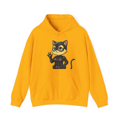 Cat cosplay Cat Woman Funny Design Unisex Hoodie style 2