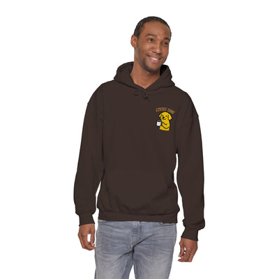 Coffee Time Dog Embroidered style 3 Unisex Pullover Hoodie