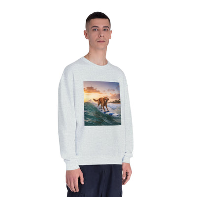 Surfing Dog style 1 Unisex NuBlend® Crewneck Sweatshirt