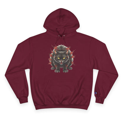 Mad Cat Men and Women Champion Hoodie style 3