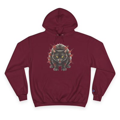 Mad Cat style 3 Men and Women Champion Hoodie