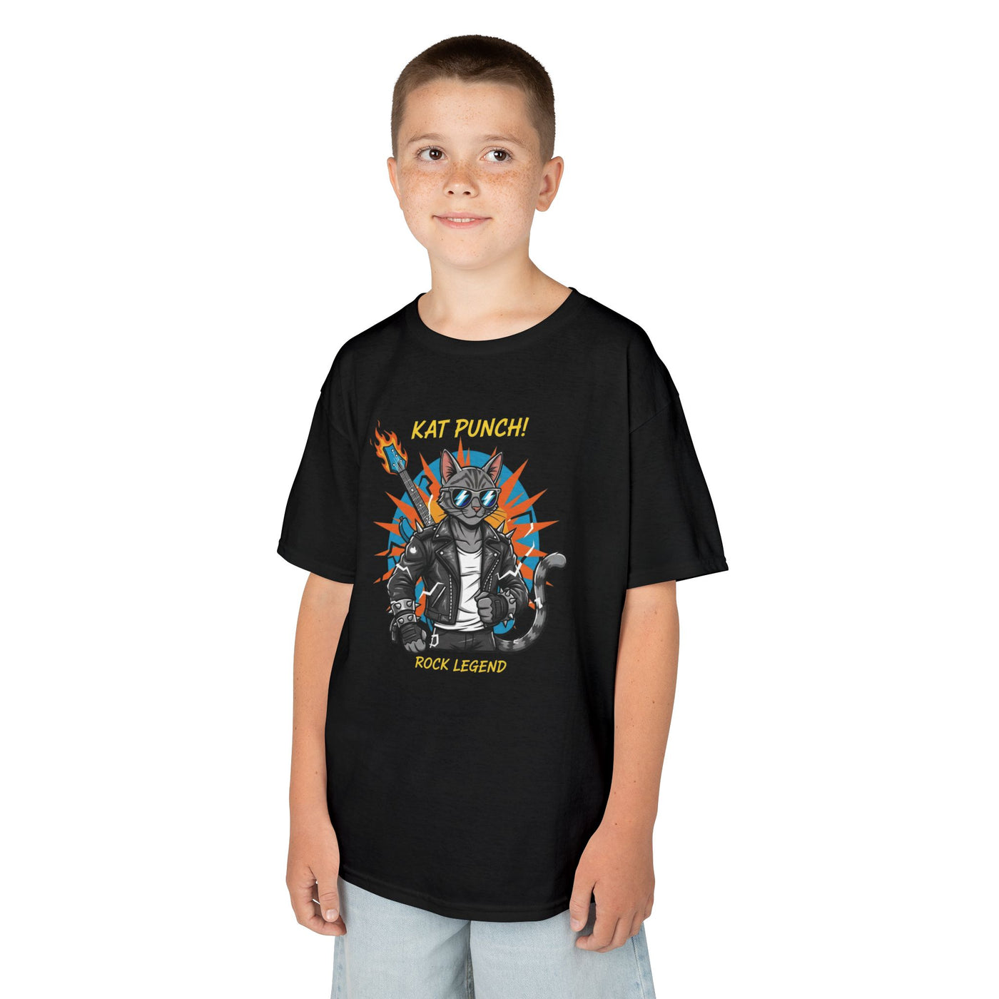 Cool Cat Rock Legend Kids Tee