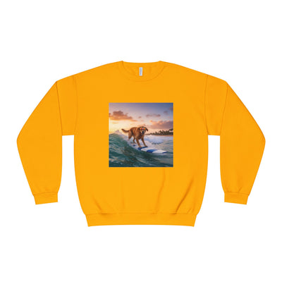 Surfing Dog style 1 Unisex NuBlend® Crewneck Sweatshirt