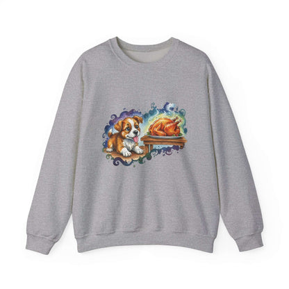 Watercolor Dog painting Unisex Crewneck Sweatshirt style 3
