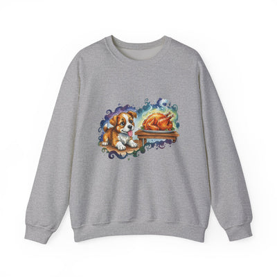 Watercolor painting style 6 Men & Women Cute Cat Pile Crewneck Sweatshirt