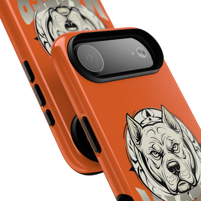 Master Dog Orange Tough Magnetic iPhone 17 / 17 Air / Pro / Pro Max Protective Case support MagSafe