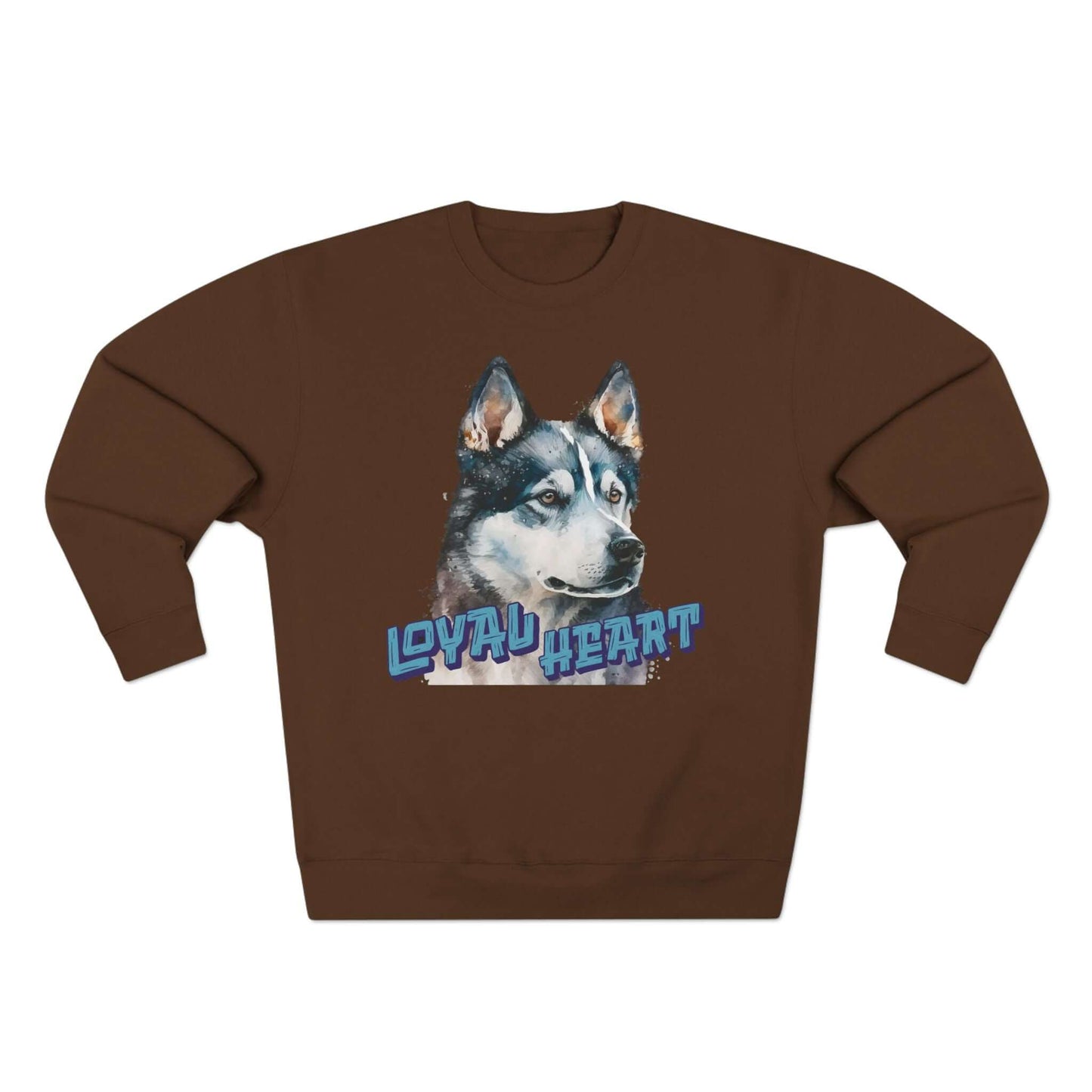 Loyal Heart Dog Lover Unisex Crewneck Sweatshirt style 3