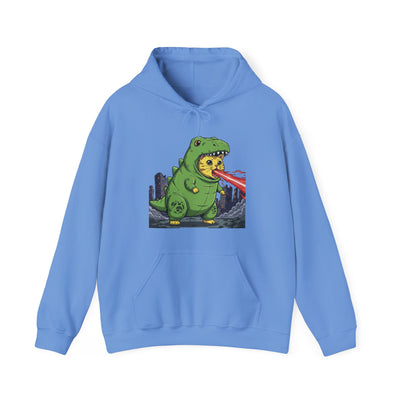 Cat cosplay Godzilla style 4 Unisex Hoodie - Fun & Playful Design