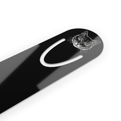 Black Cat Lover Bookmark: Gift for Pet Owners, Reading Accessory, Book Marker for Cat Lovers, Unique Gift Idea, Animal Lover