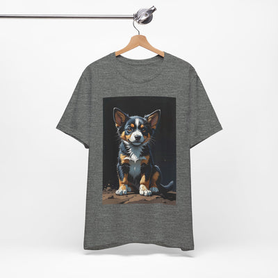 Cute Corgi Short Sleeve Tee - Pet Lover Shirt, Dog Apparel, Animal Gift, Casual Wear, Gift for Dog Owners