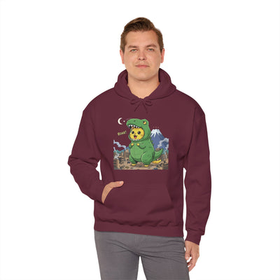 Cat cosplay Godzilla style 1 Unisex Hoodie - Fun & Playful Design