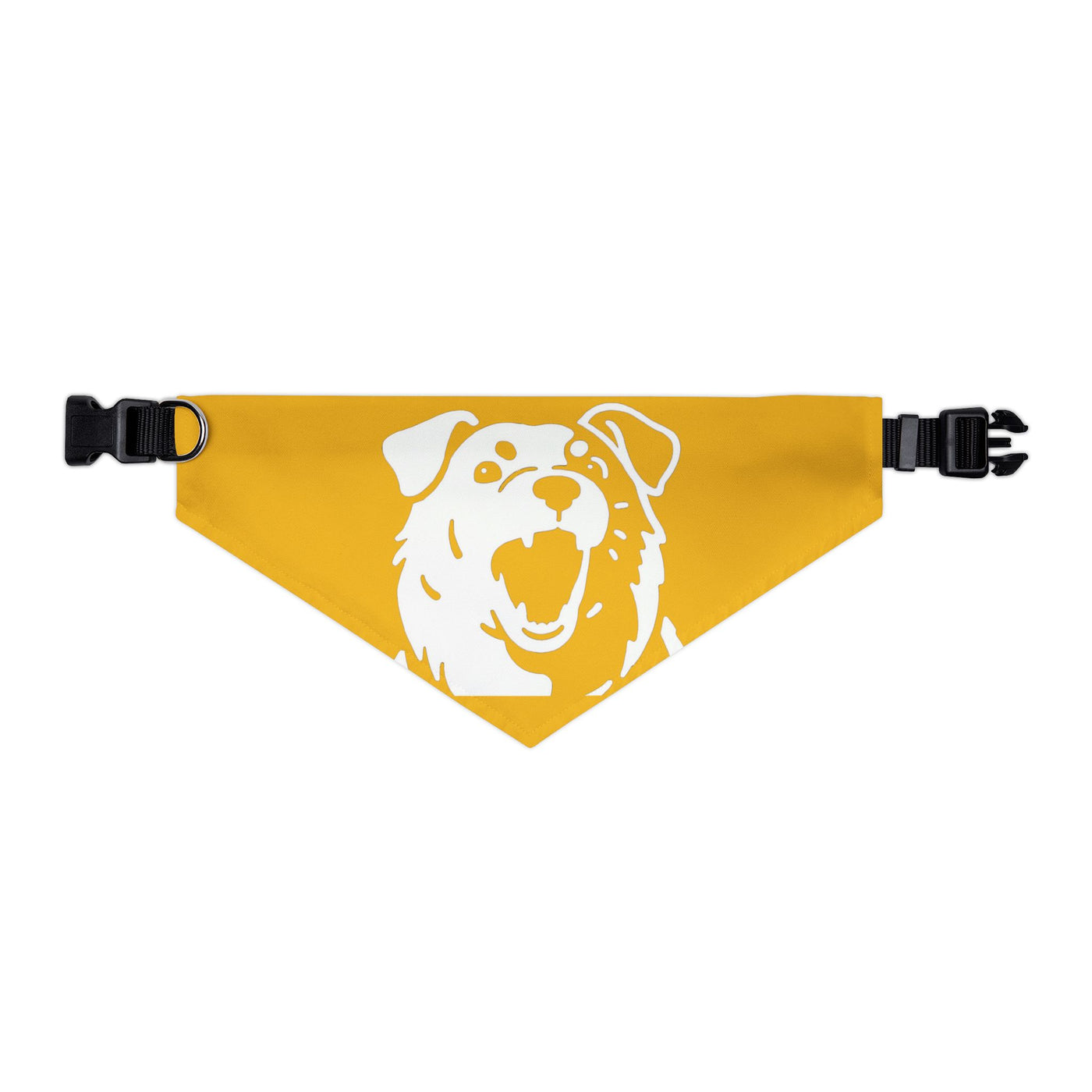 Yellow Dog Bandana Collar – Dog Accessory, Great for Playtime, Pet Parties, Dog Walks, Halloween Costumes, and Summer Fun