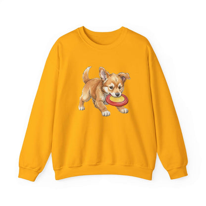 Watercolor Dog painting Unisex Crewneck Sweatshirt style 5