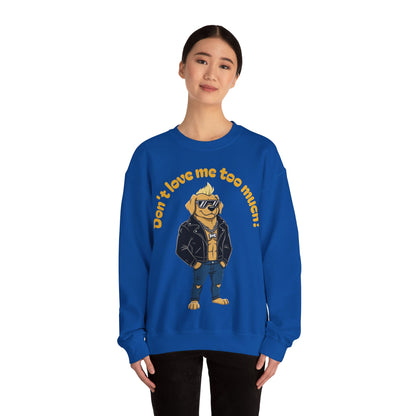 Cool Dog Unisex Heavy Blend Crewneck Sweatshirt style 2