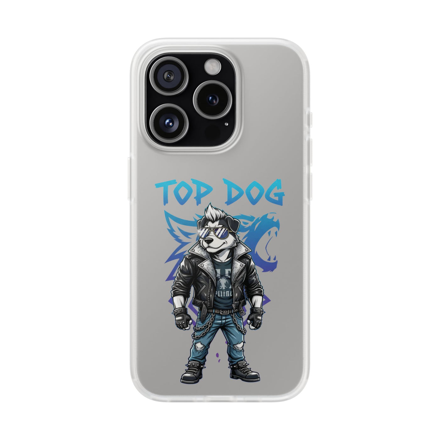 Top Dog Anime style Flexi Case for Dog Lovers